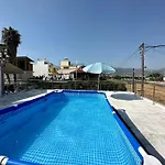 Red Harmony By The Sea Pool And Balcony Kalamata